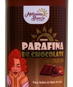 Creme de Parafina de Chocolate com Urucum- Melanina bronze 930g