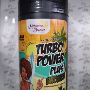 Creme de Parafina Turbo Power Plus Bronze- Melanina bronze 930g
