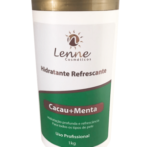 Hidratante Refrescante Cacau+Menta- Lenne Cosmeticos 1k